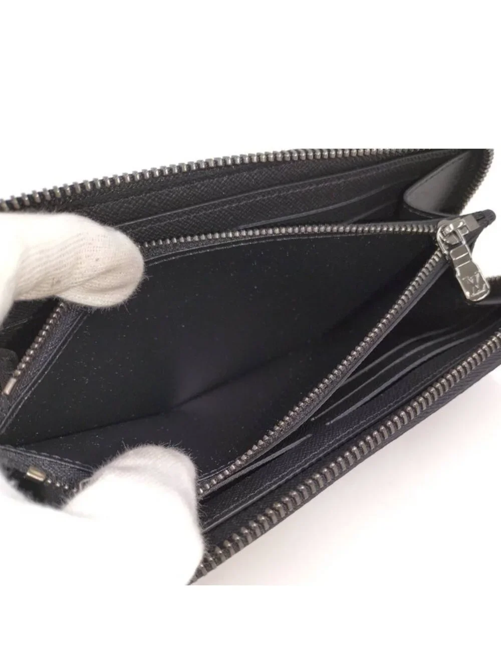 Louis Vuitton Zippy Wallet Horizontal Monogram Eclipse